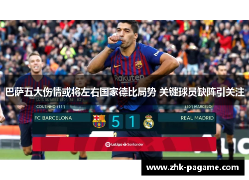 巴萨五大伤情或将左右国家德比局势 关键球员缺阵引关注
